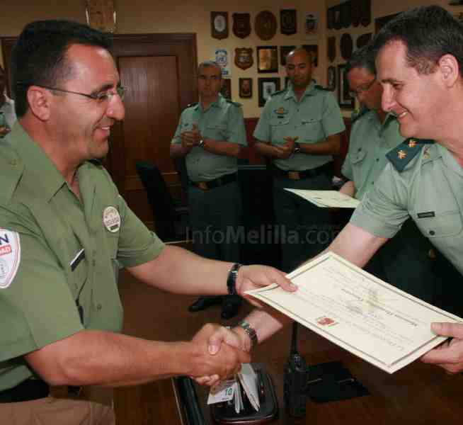 La Guardia Civil distingue con menciones honoríficas a personal de seguridad privada