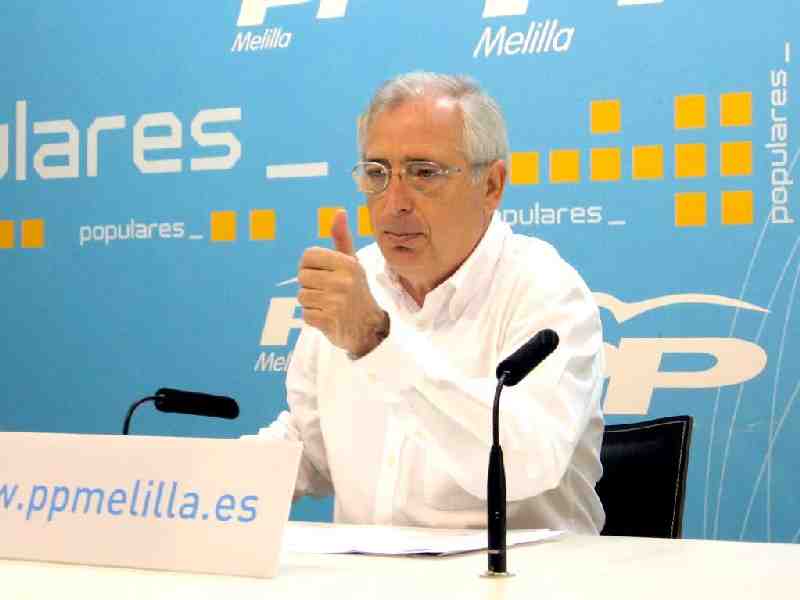 Juan José Imbroda, presidente del PP de Melilla