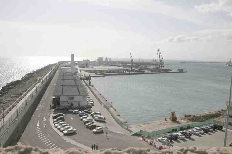 Imagen del antiguo Puerto de Melilla