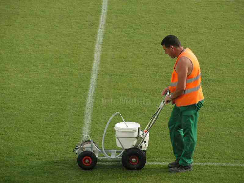 Pintando las líneas del rectángulo de juego