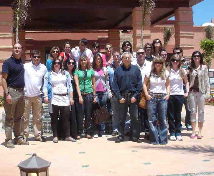 Alumnos del Máster en Turismo visitan el Barceló Mediterránea en Saidia