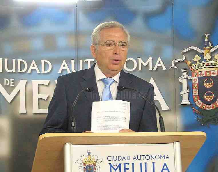 Juan José Imbroda, presidente de Melilla