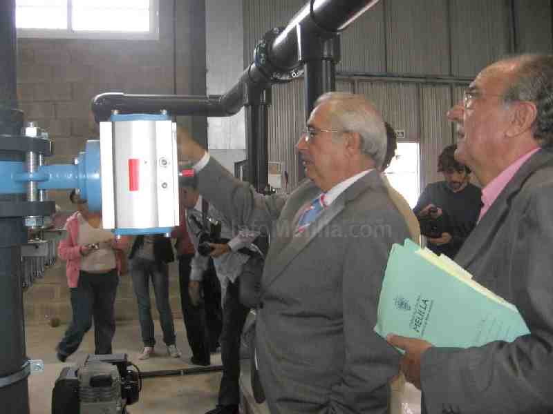 Inaugurada la nueva planta de tratamiento terciario que permitirá a la Ciudad cubrir la demanda de agua para riego y limpieza
