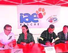 Intervención, Ayuda y Emergencias certifica su convenio de colaboración con Alas Solidarias