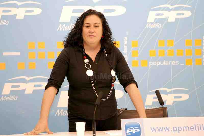 Cristina Rivas, secretaria de Comunicación del PP de Melilla