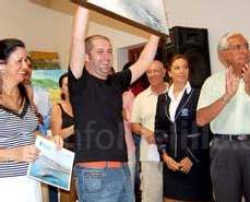El Real Club Marítimo acoge la exposición del VI Certamen de Pintura Rápida