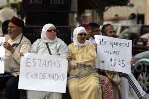 La familia de Ali Aarras ha protagonizado varias concentraciones de protesta