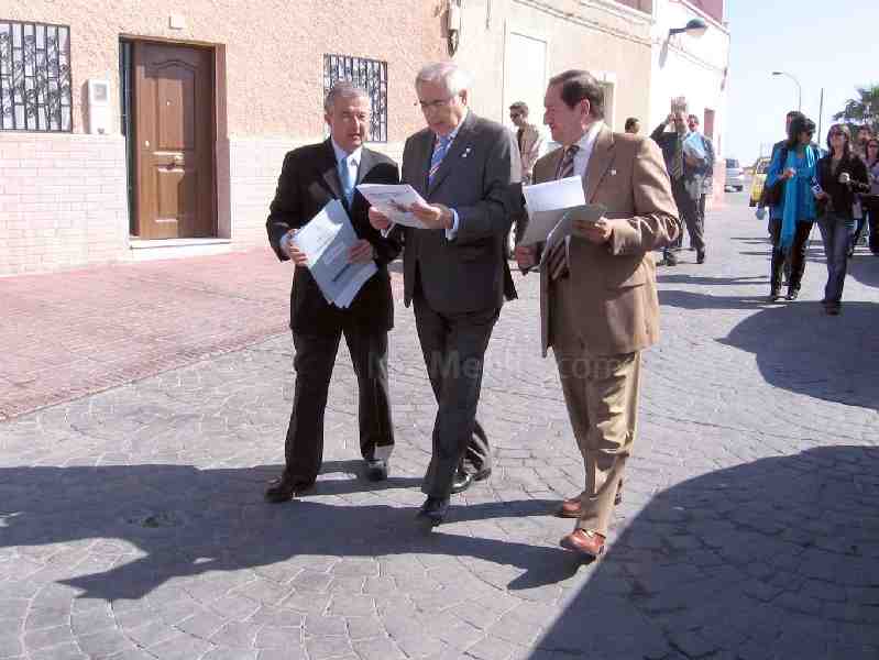El presidente ha comprobado el buen estado de la zona