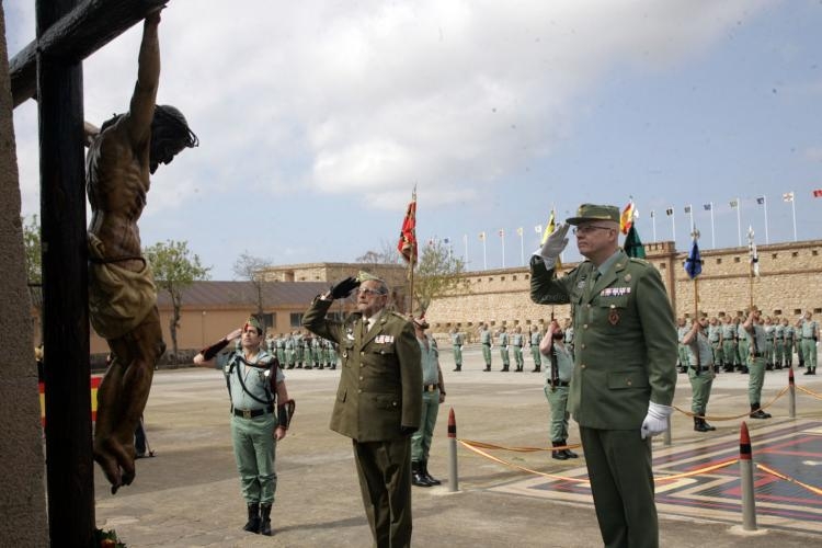 La II Bandera de la Legión se disuelve tras 87 años de servicio a España