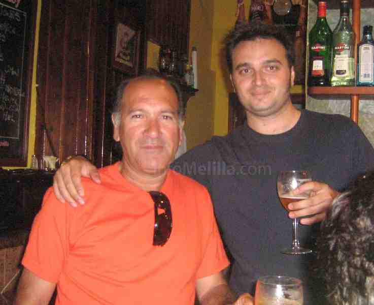 Simón Salada y Manolo Heredia.