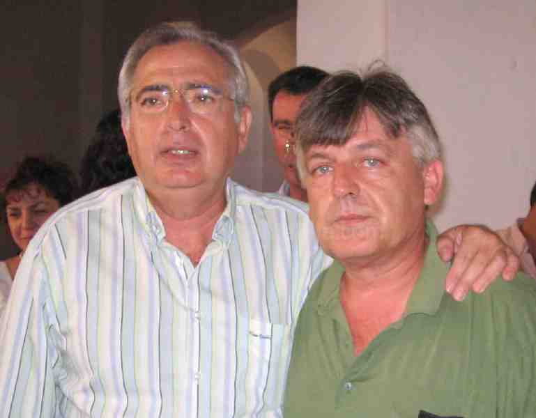 Juan José Imbroda y Román Criado.