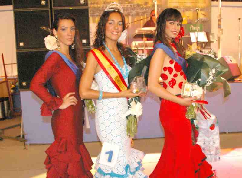 Cristina Merchán Fernandez, proclamada Reina de la Casa de Melilla en Málaga 2009