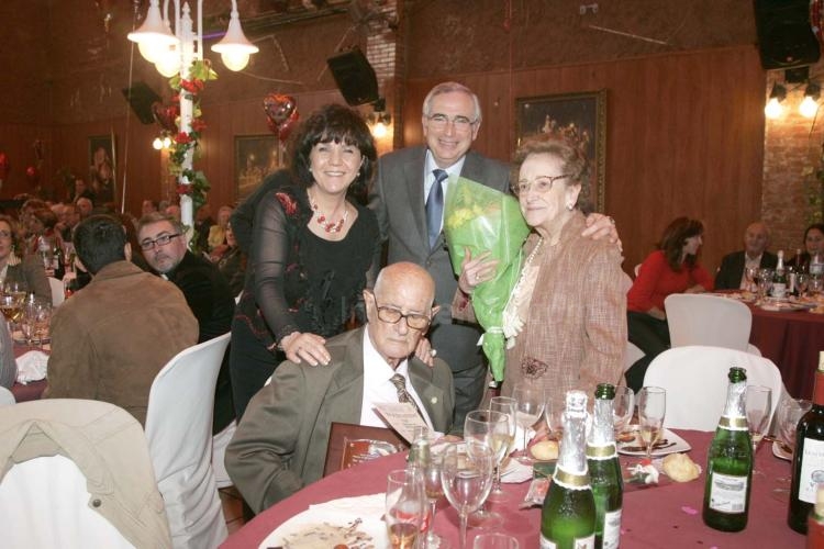 Manuel Puerto y Margarita Santacruz es otra de las parejas que llevan muchos años juntos