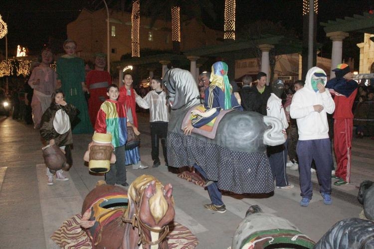 Los Reyes Magos, la noche más mágica del año, en imágenes