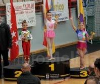 Laura en el podium