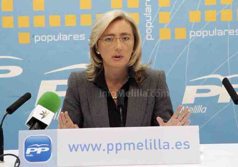 María del Carmen Dueñas, secretaria regional del PP de Melilla