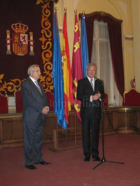 El presidente de Murcia ha mostrado su compromiso con Melilla