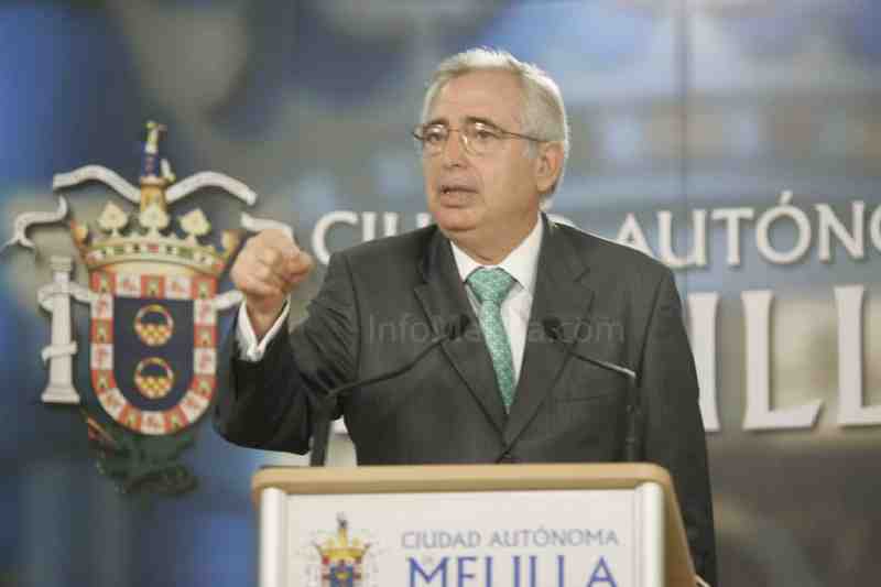 Juan José Imbroda, presidente de Melilla