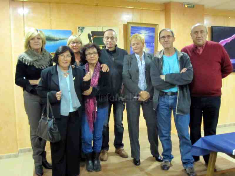 Málaga Oeste expone en la Casa de Melilla en Málaga una muestra de pinturas