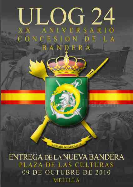 La ULOG celebra solemnemente el XX Aniversario de la concesión de su Enseña Nacional