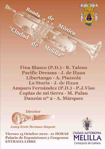 Arranca con fuerza la temporada de la Banda de Música y Orquesta Sinfónica 'Ciudad de Melilla'
