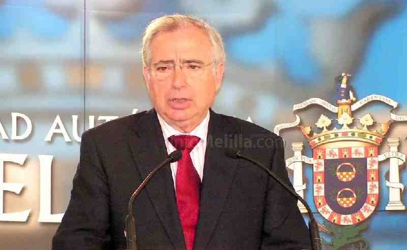 Juan José Imbroda, presidente de Melilla