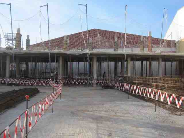 Las obras del pabellón 'Guillermo García Pezzi' avanzan a buen ritmo y estarán concluidas en mayo de 2011