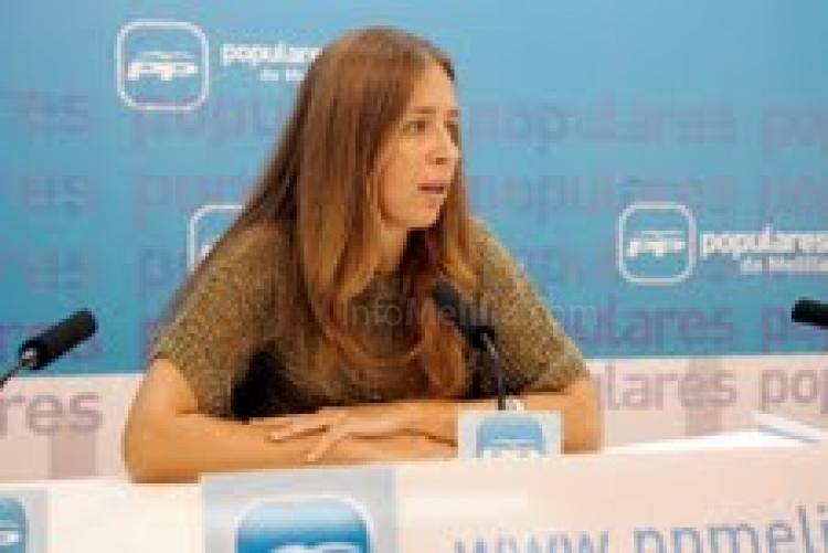 Katty Muriel, secretaria de Comunicación del PP local