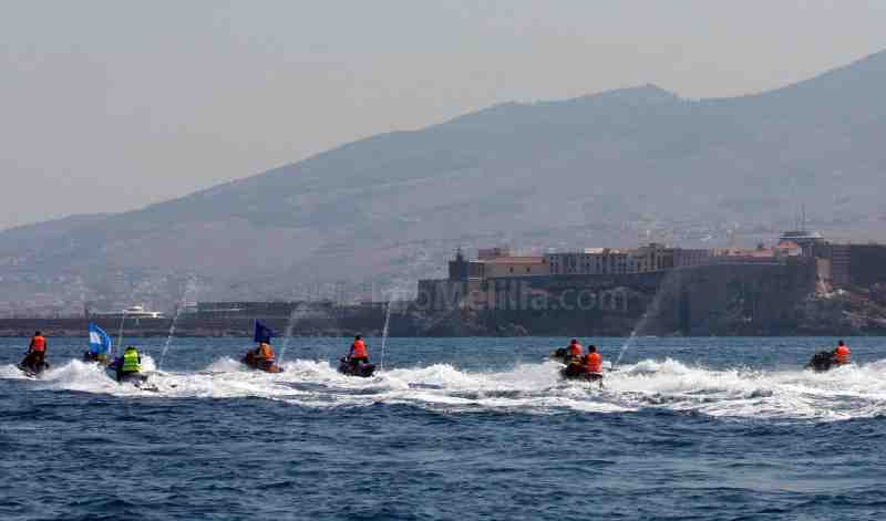 La IV Travesía ‘Motril-Melilla’ cubre su primera etapa en diez horas