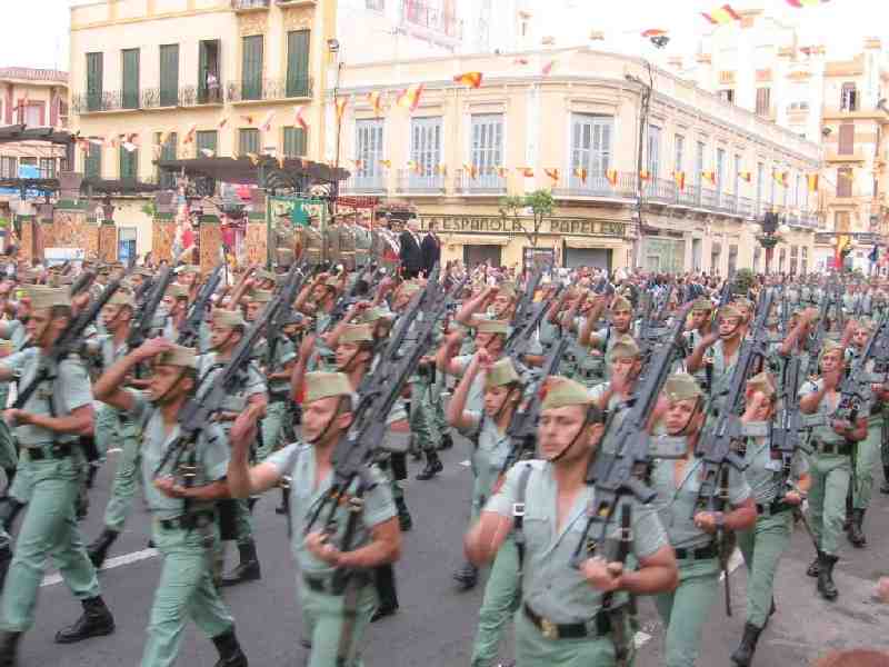 Unos 2.500 militares desfilarán en Melilla por el Día de las Fuerzas Armadas