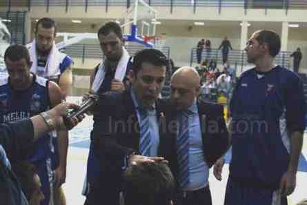 Gonzálo García, técnico de Melilla Baloncesto