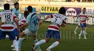 Imágen del último partido de los ejidenses en su campo ante el Granada