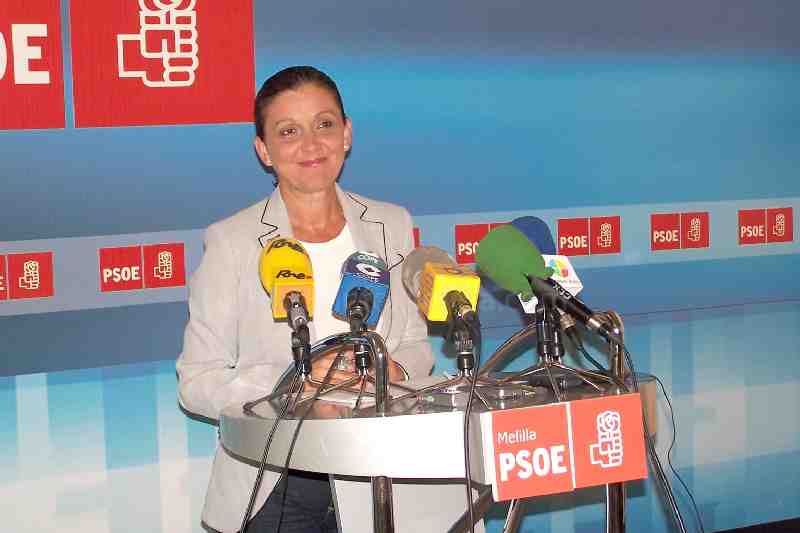 Celia Sarompas, representante de la Ejecutiva del PSOE local