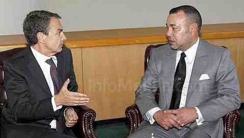 Zapatero y Mohamed VI 'olvidan' Beni Enzar y apuestan por la mutua 'buena voluntad'