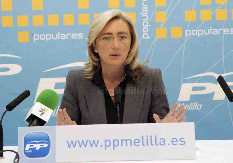 María del Carmen Dueñas, secretaria regional del PP de Melilla