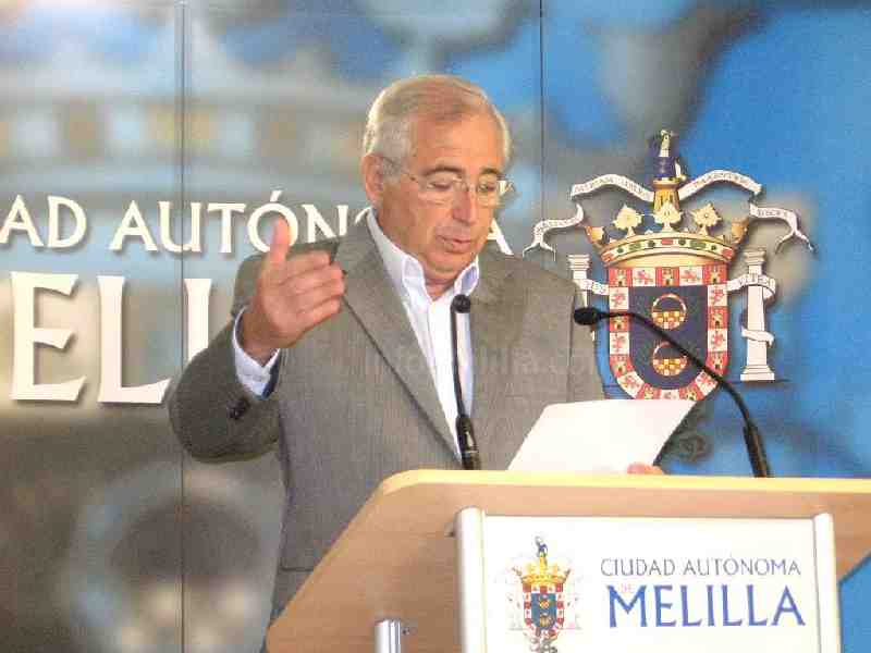 Juan José Imbroda, presidente de Melilla