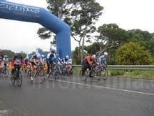 Ciclismo (Campeonatos Autonómicos): El frío, el viento y la lluvia, protagonistas en el circuito del "Barrio Chino"