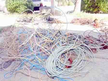 El Ejecutivo local financia con 120.000 euros los desperfectos ocasionados por el robo de cables