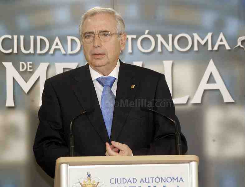 Juan José Imbroda, presidente de Melilla