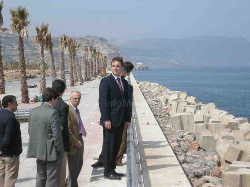 La Delegación del Gobierno confirma que los melillenses podrán disfrutar de la nueva playa de Horcas Coloradas el próximo verano