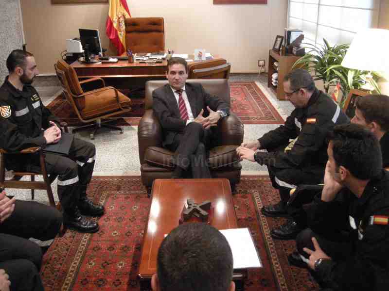 El II Batallón de la UME llega a Melilla para mejorar los planes de emergencia de la ciudad ante posibles contingencias naturales