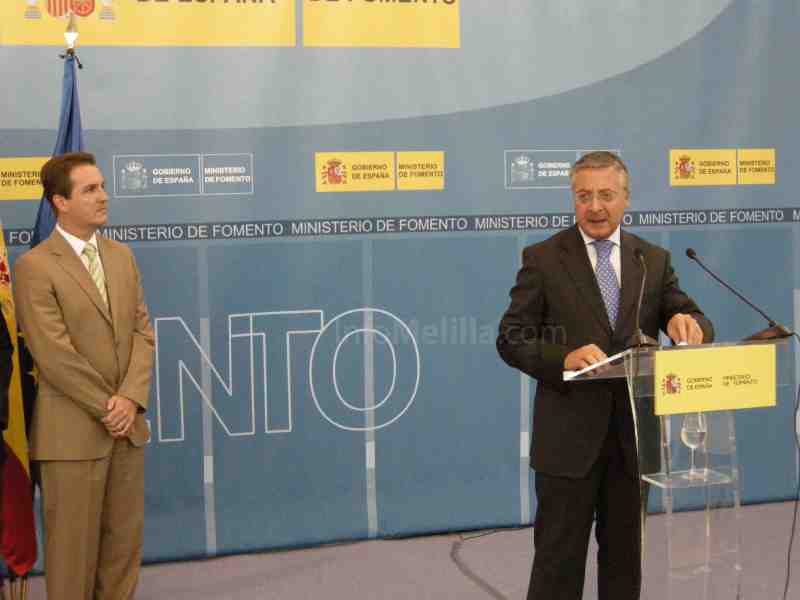 Fomento ha invertido en Melilla 114,41 millones de euros en los últimos cinco años