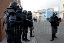 Las protestas vuelven al barrio de la Cañada de Hidum de Melilla