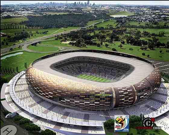El precioso estadio de Johannesburgo, donde España se ha proclamado Campeoana del Mundo