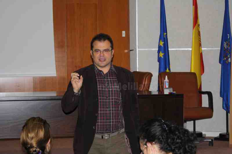 Pablo Simon Lorda, coordinador docente del taller desarrollado en el Hospital Comarcal
