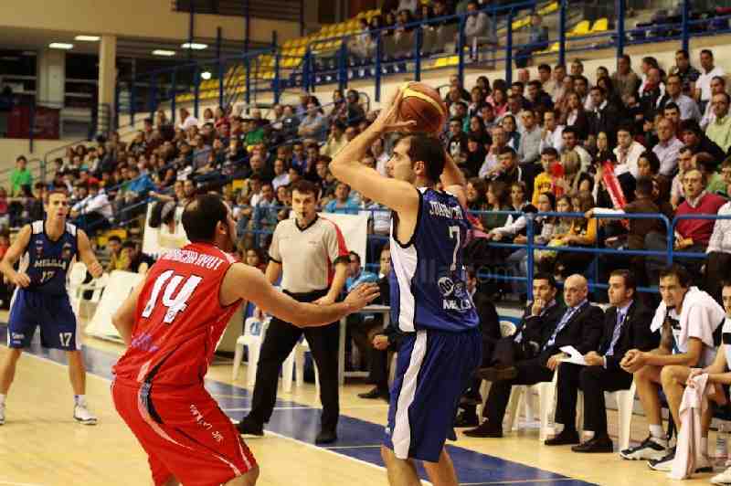Juanma Ruiz en un lance de la final de Copa