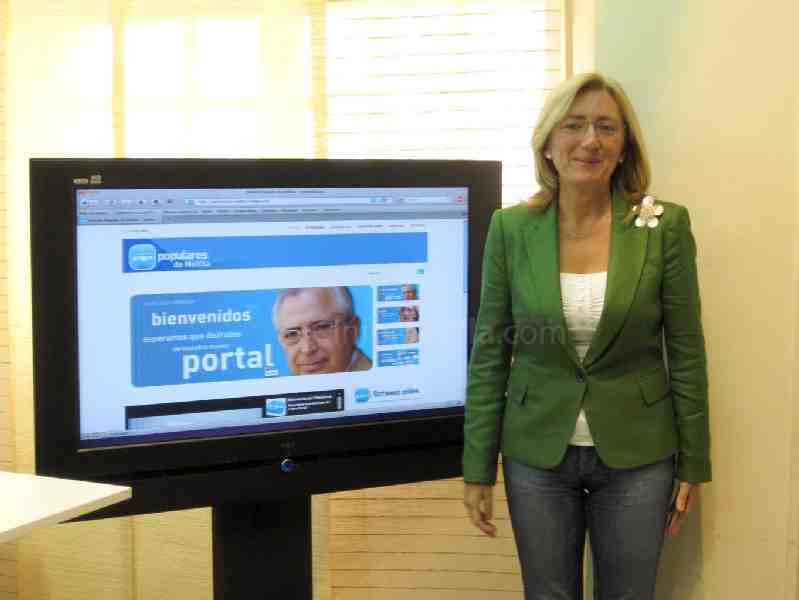 Dueñas ha sido la encargada de presentar la nueva web