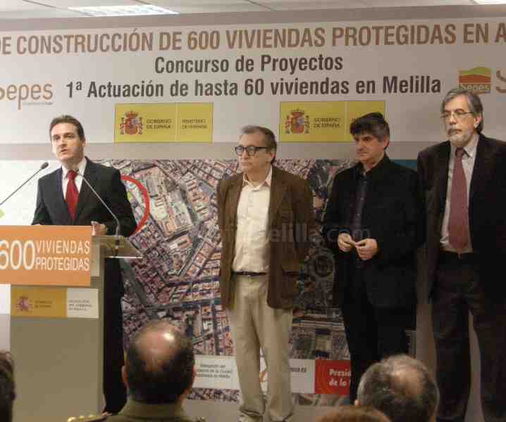 El Sepes convoca un concurso de ideas para construir 60 viviendas sociales en Melilla