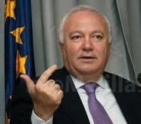 Miguel Ángel Moratinos, ministro de Exteriores