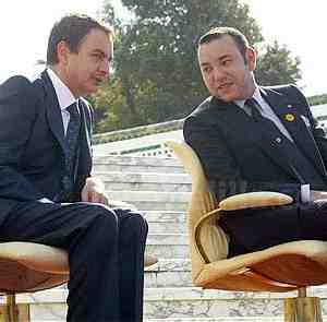 La crisis fronteriza de Melilla y el Sáhara presiden la reunión que Zapatero y Mohamed VI celebran hoy